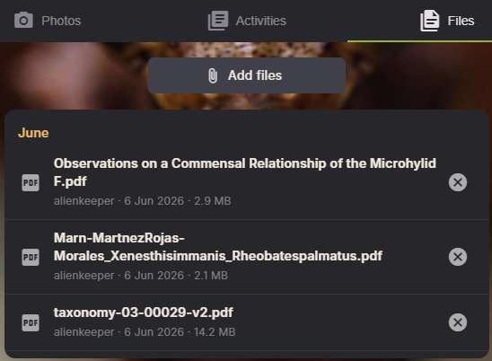 AlienKeeper files and research